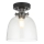 Endon 99106 - Plafoniera URBAN 1xE27/10W/230V nero/limpido