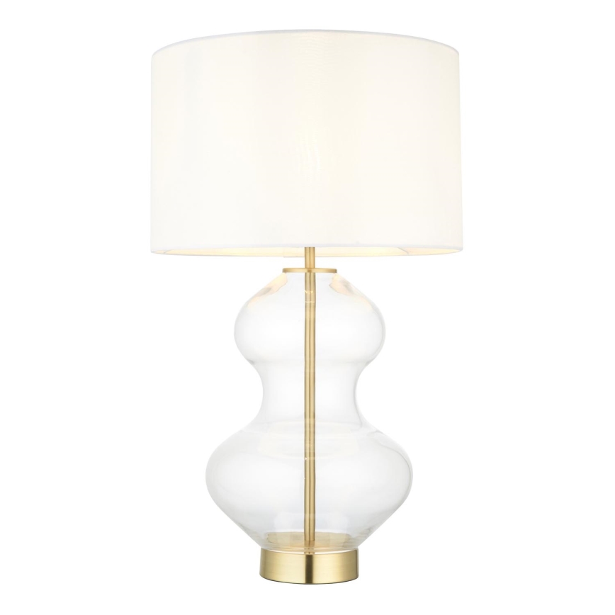 Endon 99110 - Lampada da tavolo dimmerabile KELDA 1xE27/10W/230V bianco/oro