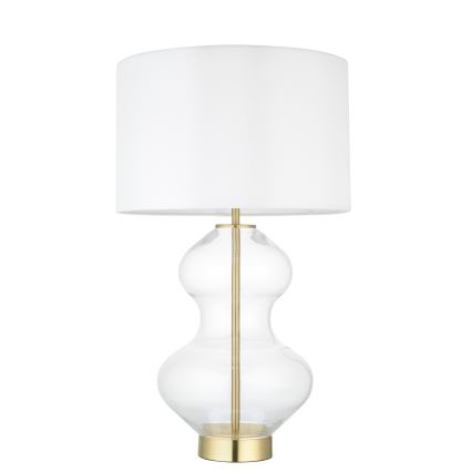 Endon 99110 - Lampada da tavolo dimmerabile KELDA 1xE27/10W/230V bianco/oro