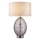 Endon 99581 - Lampada da tavolo dimmerabile ERIN 1xE27/10W/230V crema/cromo opaco/nero fumé
