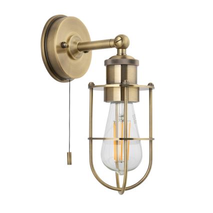 Endon 99952 - Applique da bagno CREW 1xE27/6W/230V IP44 ottone