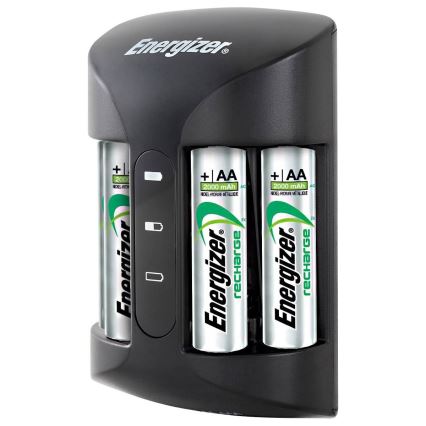 Energizer - Caricabatterie NiMH 7W/4xAA/AAA 2000mAh 230V