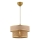 ERO lampadario 1xE27/60W/230V marrone/oro