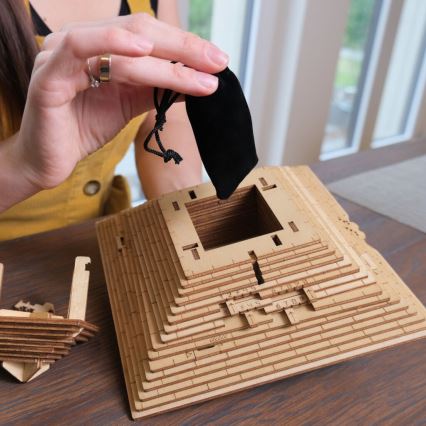 EscapeWelt - 3D puzzle meccanico in legno Piramide