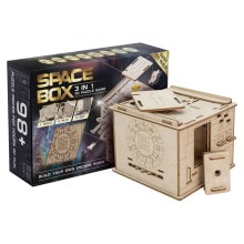 EscapeWelt - 3D puzzle meccanico in legno Space box