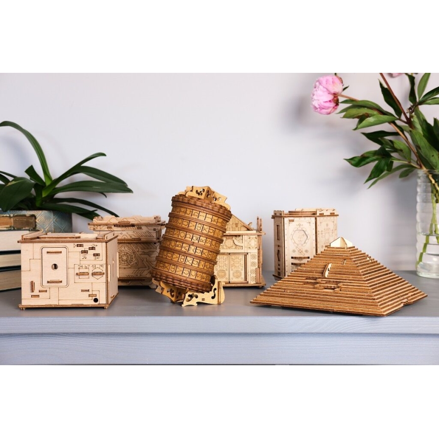 EscapeWelt - Puzzle in legno Cryptex