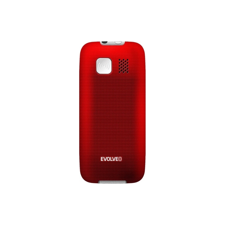 Evolveo - EasyPhone cellulare per anziani rosso
