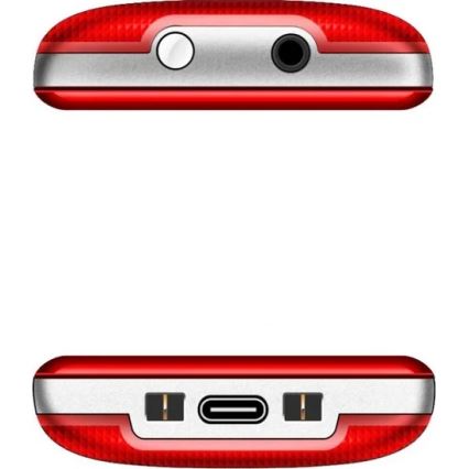 Evolveo - EasyPhone cellulare per anziani rosso