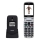 Evolveo - EasyPhone FS telefono cellulare a conchiglia per anziani 2.8