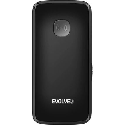 Evolveo - EasyPhone ID, telefono cellulare per anziani, nero
