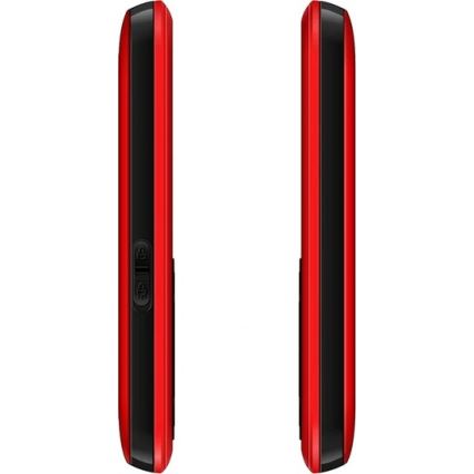 Evolveo - EasyPhone ID telefono per anziani rosso
