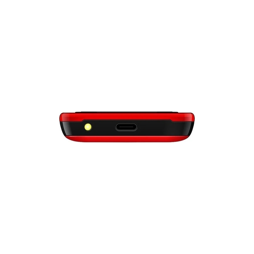 Evolveo - EasyPhone ID telefono per anziani rosso