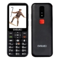 Evolveo - EasyPhone LT 4G telefono per anziani nero
