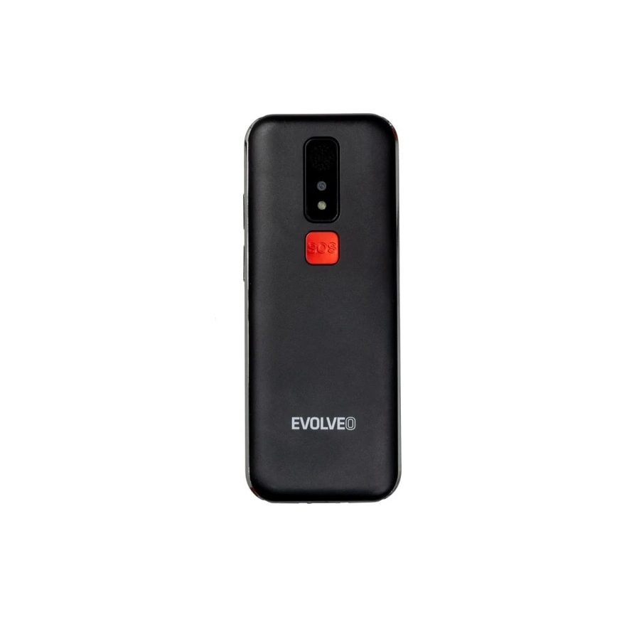 Evolveo - EasyPhone LT, cellulare 4G per anziani, nero