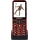 Evolveo - EasyPhone LT, telefono cellulare 4G per anziani, rosso
