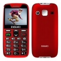 Evolveo - EasyPhone XR 4G telefono cellulare per anziani, rosso