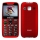 Evolveo - EasyPhone XR 4G telefono cellulare per anziani, rosso