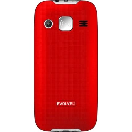 Evolveo - EasyPhone XR 4G telefono cellulare per anziani, rosso