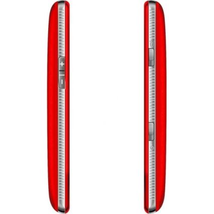 Evolveo - EasyPhone XR 4G telefono cellulare per anziani, rosso
