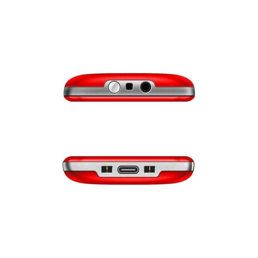 Evolveo - EasyPhone XR 4G telefono cellulare per anziani, rosso