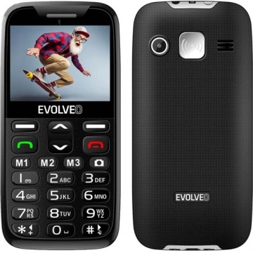 Evolveo - EasyPhone XR, telefono 4G per anziani, nero