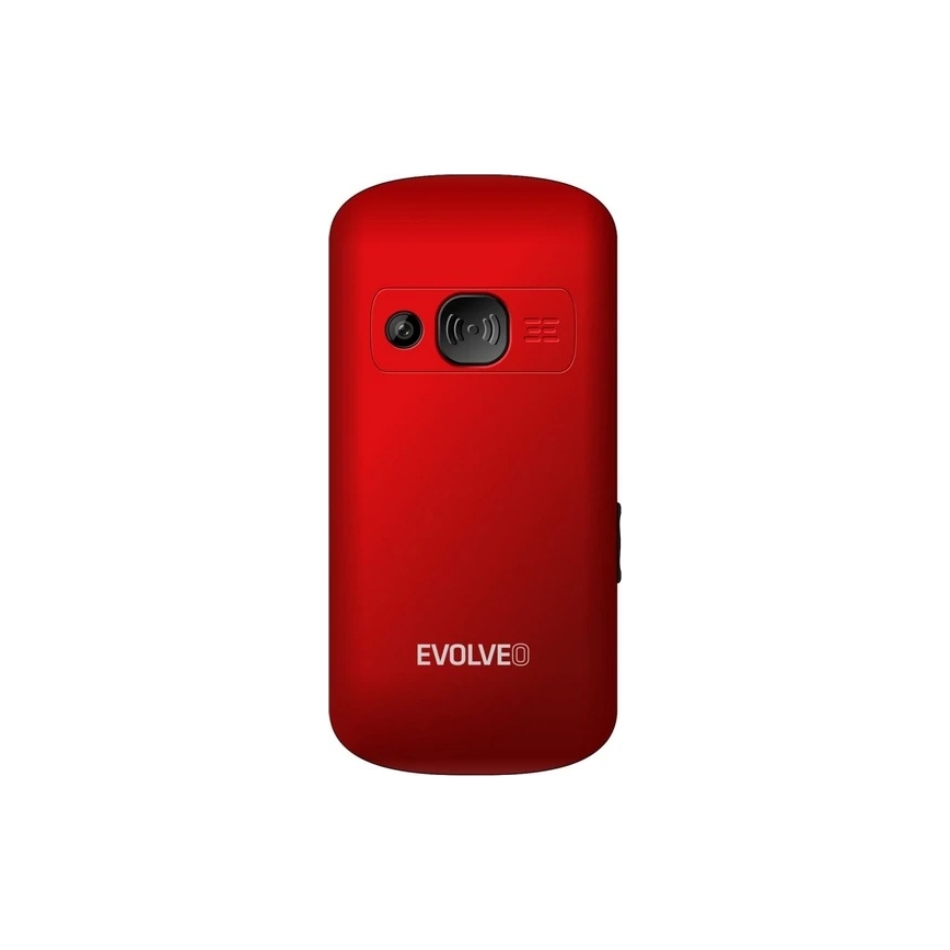 Evolveo - EasyPhone XS, cellulare per anziani, rosso