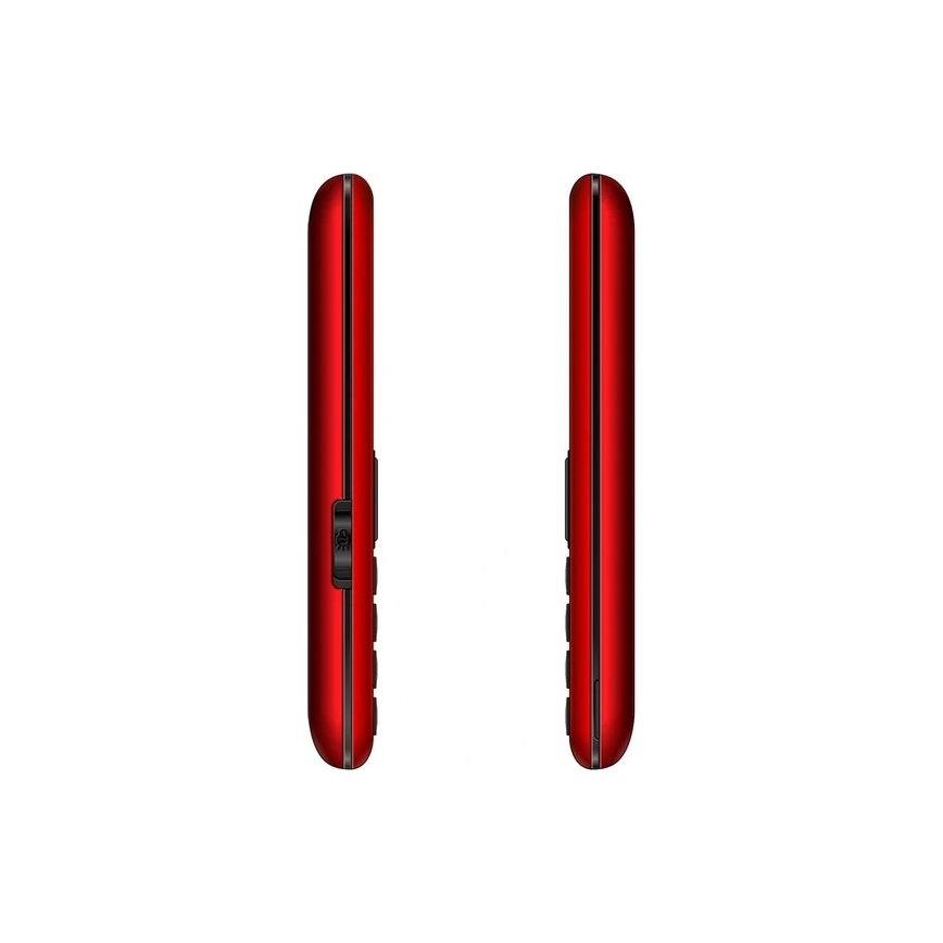 Evolveo - EasyPhone XS, telefono per anziani, rosso