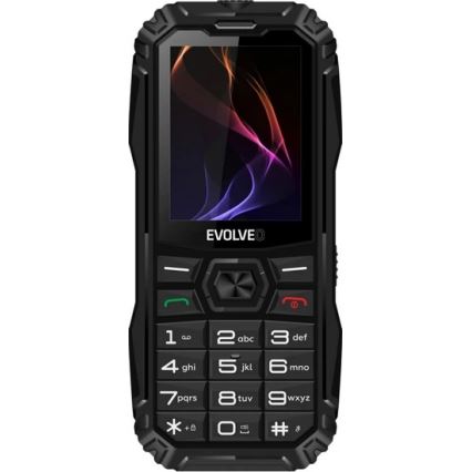 Evolveo - MaxPhone A1 telefono a tasti Dual SIM, nero