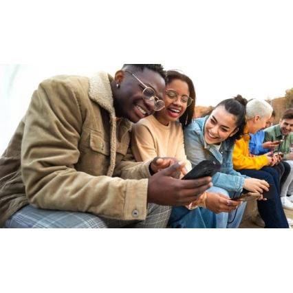 Evolveo - MaxPhone A1, telefono Dual SIM a tasti, nero