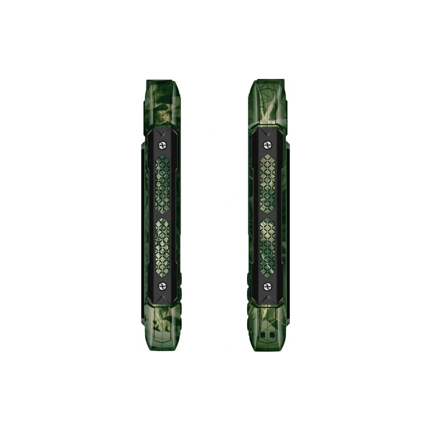 Evolveo - StrongPhone H1, telefono Dual SIM impermeabile in mimetica da caccia