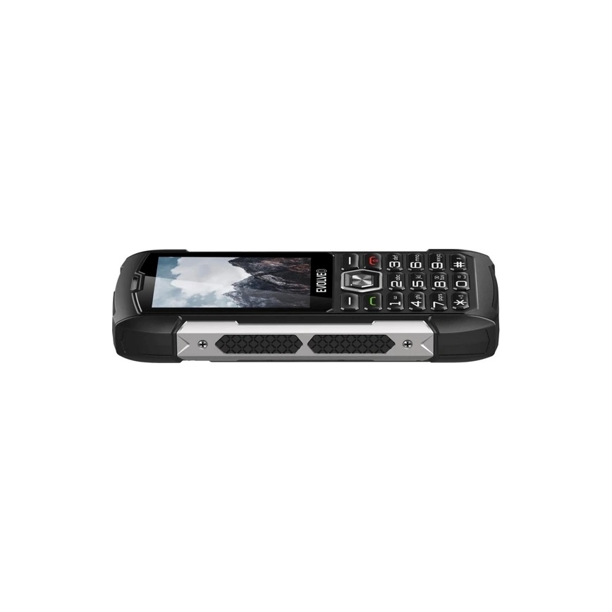 Evolveo - StrongPhone H1 telefono impermeabile Dual SIM nero/argento