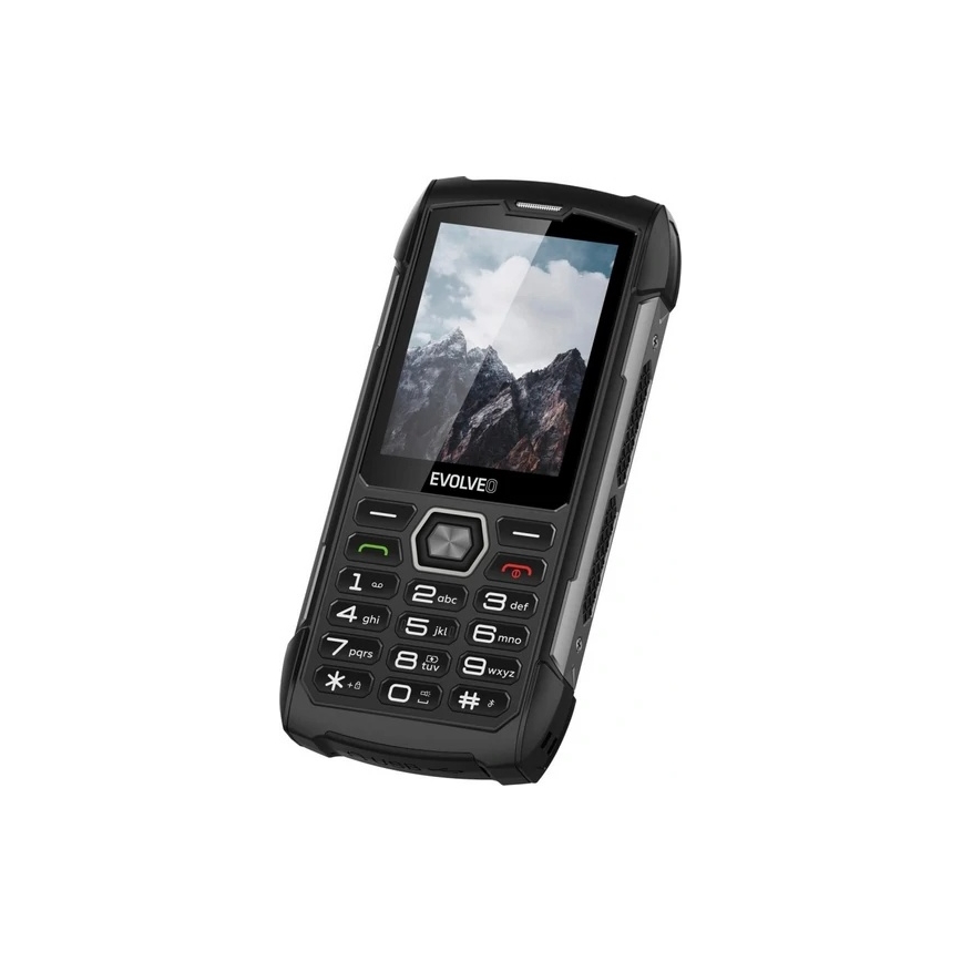 Evolveo - StrongPhone H1 telefono impermeabile Dual SIM nero/grigio