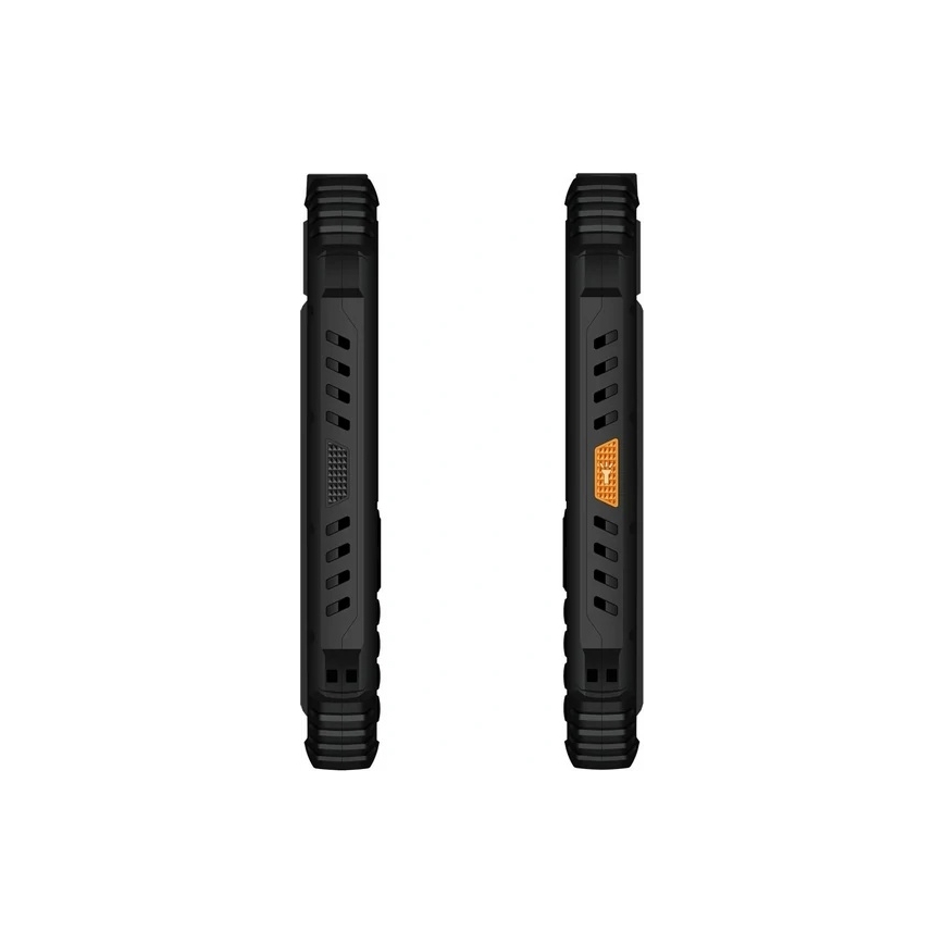 Evolveo-StrongPhone Q1, telefono Dual SIM impermeabile, nero-arancione