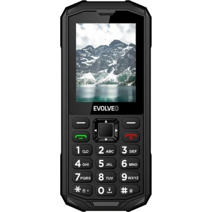 Evolveo - StrongPhone X5, telefono Dual SIM impermeabile, nero - grigio