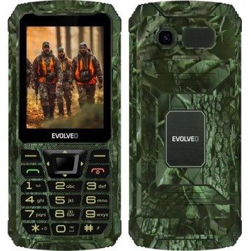 Evolveo - StrongPhone Z6, telefono Dual SIM impermeabile, camouflage per la caccia