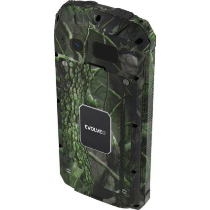 Evolveo - StrongPhone Z6, telefono Dual SIM impermeabile, camouflage per la caccia