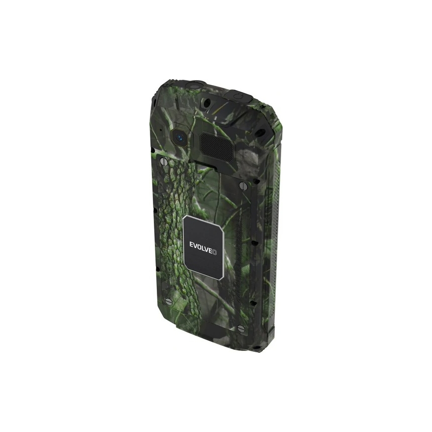 Evolveo - StrongPhone Z6, telefono Dual SIM impermeabile, camouflage per la caccia