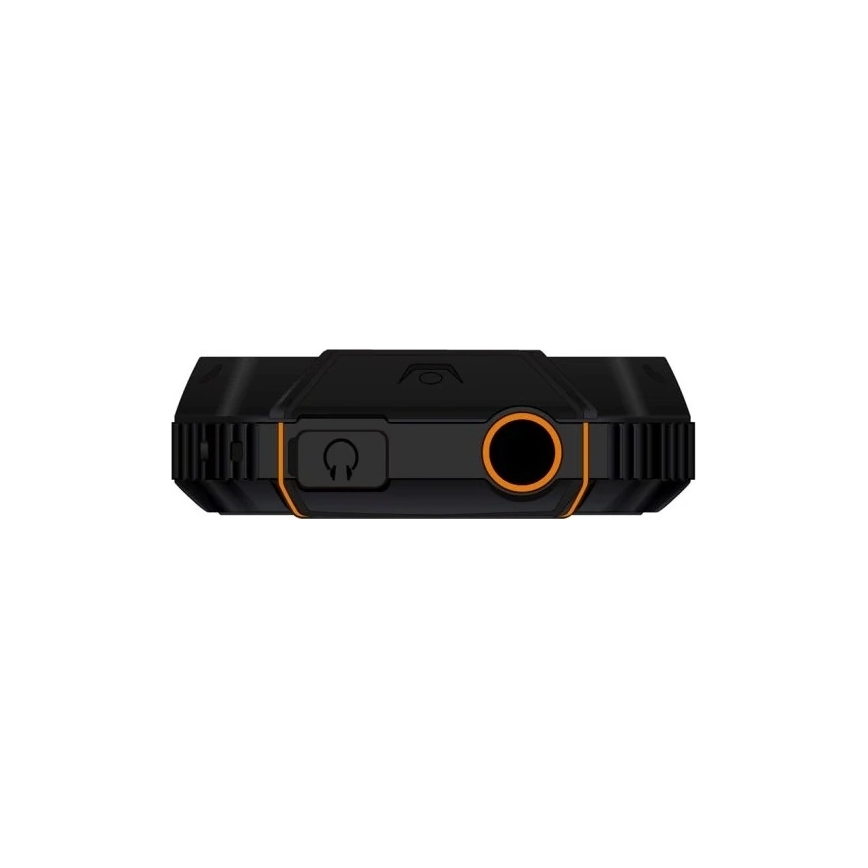 Evolveo - StrongPhone Z6, telefono impermeabile Dual SIM nero/arancione