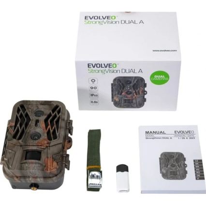 Evolveo - StrongVision DUAL A, fototrappola/telecamera di sorveglianza