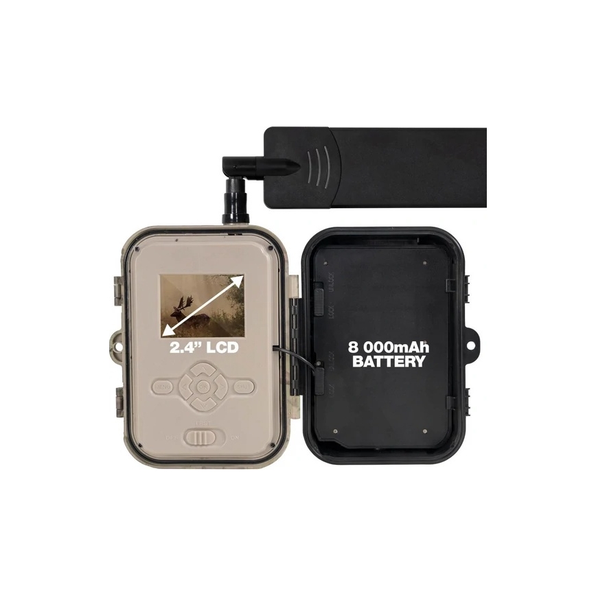 Evolveo - StrongVision Dual PRO 4G, fototrappola con invio, 16 GB