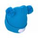 Extol - Cappello con lampada frontale e ricarica USB 250 mAh blu con pompon taglia bambino