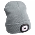 Extol - Cappello con lampada frontale e ricarica USB 300 mAh grigio taglia UNI