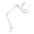 Extol - Lampada da tavolo dimmerabile a LED con lente d'ingrandimento LED/10W/230V bianca