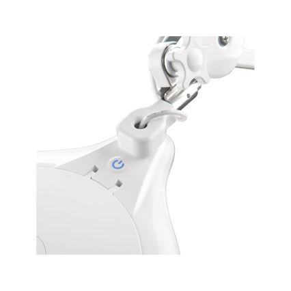 Extol - Lampada da tavolo dimmerabile a LED con lente d'ingrandimento LED/10W/230V bianca