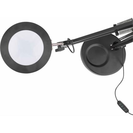 Extol - Lampada da tavolo LED dimmerabile con una lente d