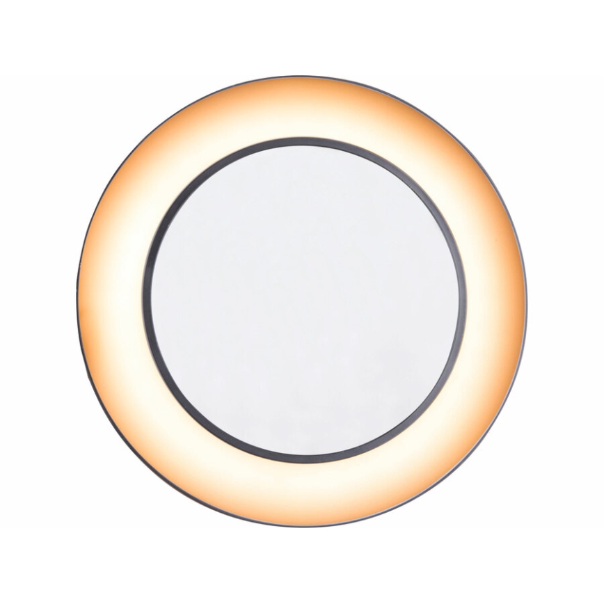 Extol - Lampada da tavolo LED dimmerabile con una lente d'ingrandimento LED/8W/5V 2900/4500/7500K nero