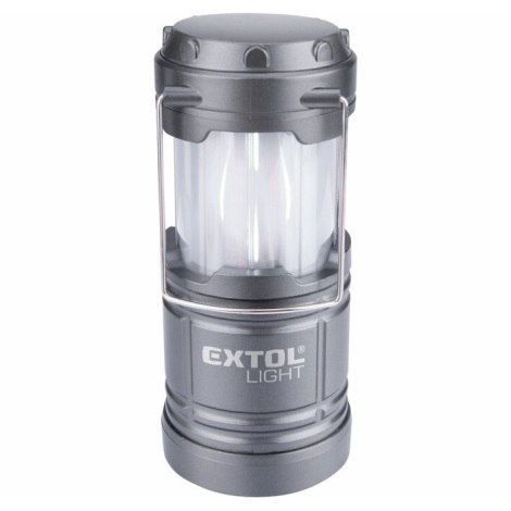 Extol - LED Lampada portatile LED/3xAA grigio