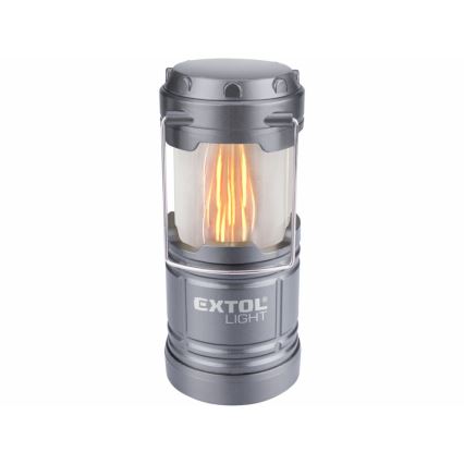 Extol - LED Lampada portatile LED/3xAA grigio