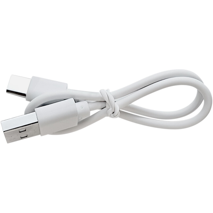 Extol - Lente d'ingrandimento pieghevole ricaricabile con luce LED dimmerabile / 650 mAh / bianco/grigio