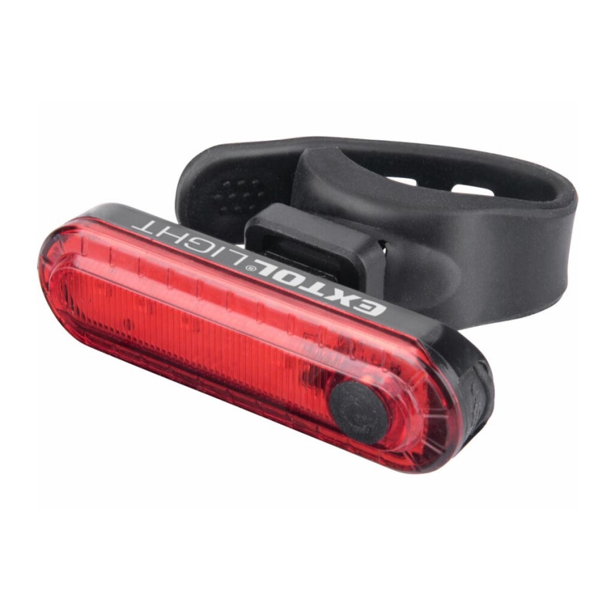 Extol - LED Torcia posteriore ricaricabile per biciclette LED/220 mAh 3,7V IPX4